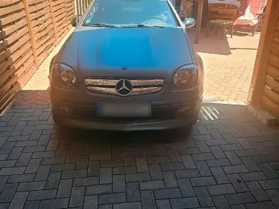 Gebraucht Mercedes SLK230 194 PS (142 kW) 1997 Grau Cabrio