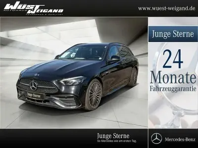 Gebraucht Mercedes C200 AMG line 163 PS (119 kW) 2022 Schwarz Limousine