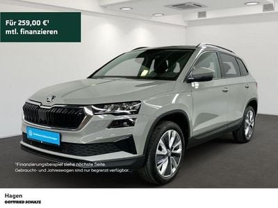 Gebraucht Skoda Karoq Ambition 150 PS (110 kW) 2023 Stahlgrau SUV