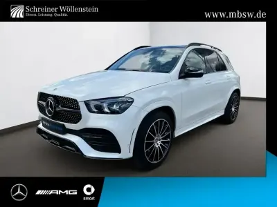 Gebraucht Mercedes GLE350 AMG 197 PS (144 kW) 2022 Manufaktur diamantweiß bright SUV