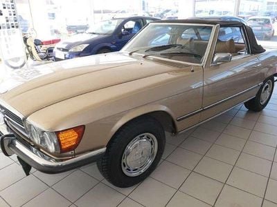 Gebraucht Mercedes SL450 194 PS (142 kW) 1973 Braunbeige metallic Cabrio