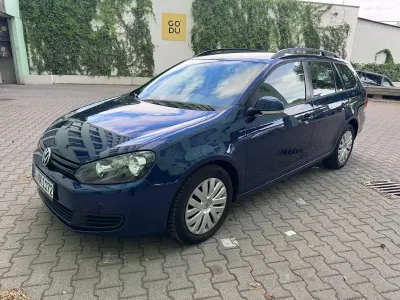 Gebraucht VW Golf VI 105 PS (77 kW) 2011 Blau Kleinwagen