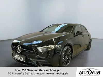 Gebraucht Mercedes A35 AMG AMG 306 PS (225 kW) 2022 Kosmosschwarz  metalliclack Limousine