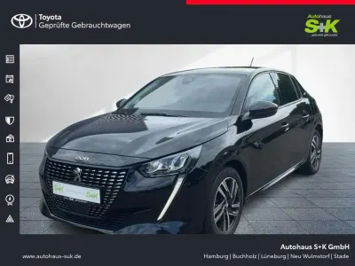 Gebraucht Peugeot 208 Allure 101 PS (74 kW) 2024 Lackierung schwarz perla nera/ Kleinwagen