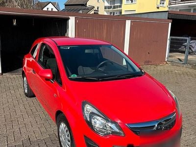 Gebraucht Opel Corsa Selection 68 PS (50 kW) 2014 Rot Kleinwagen