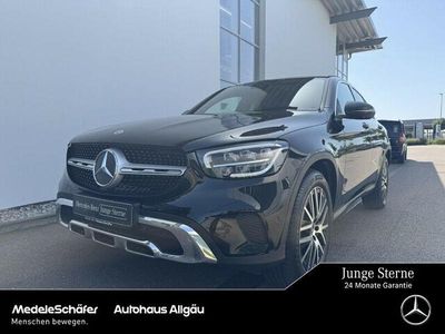 Gebraucht Mercedes GLC300 258 PS (189 kW) 2023 Unilack schwarz Coupé