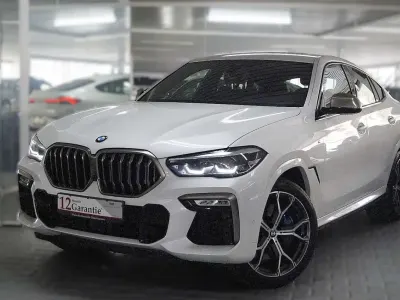 Gebraucht BMW X6 M 530 PS (389 kW) 2021 Weiß SUV