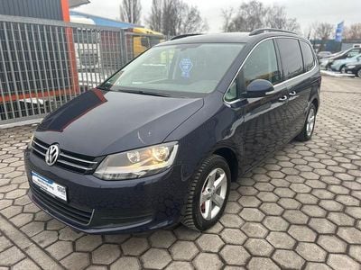Gebraucht VW Sharan Sportline 140 PS (102 kW) 2011 Blau Van / Kleinbus