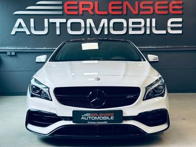 gebraucht Mercedes CLA45 AMG 4Matic PANO/NIGHT/KAM/LED/LEDER/KEYLE