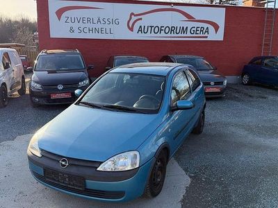 Gebraucht Opel Corsa 75 PS (55 kW) 2001 Blau Kleinwagen