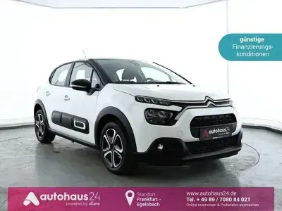 Gebraucht Citroën C3 Feel 82 PS (60 kW) 2022 Weiß Kleinwagen