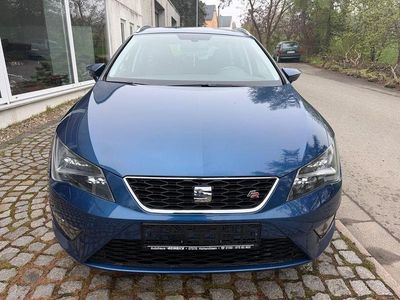 Brugt Seat Leon ST FR 125 HK (91 kW) 2015 Blå Stationcar