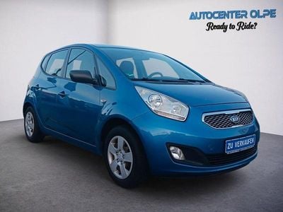 Gebraucht Kia Venga 125 PS (91 kW) 2010 Blau Kleinwagen