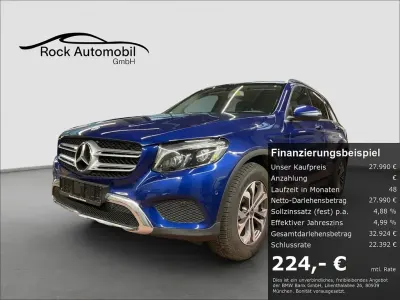 Gebraucht Mercedes GLC250 AMG 211 PS (155 kW) 2018 Blau SUV