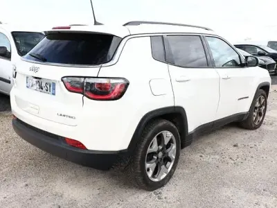 Brugt Jeep Compass Limited 120 HK (88 kW) 2020 Hvid SUV
