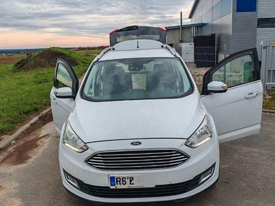 Gebraucht Ford Grand C-Max Titanium 150 PS (110 kW) 2016 Weiß Van / Kleinbus