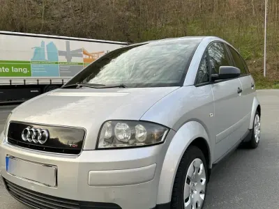 Brugt Audi A2 75 HK (55 kW) 2002 Sølv Hatchback