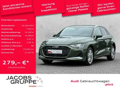 Używany Audi A3 Performance 204 KM (150 kW) 2025 Zielony Sedan/Limuzyna
