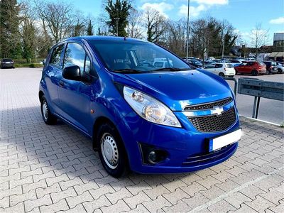 Gebraucht Chevrolet Spark 68 PS (50 kW) 2010 Blau Kleinwagen