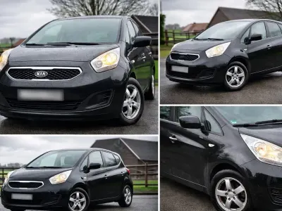 Brugt Kia Venga 125 HK (91 kW) 2011 Sort Hatchback