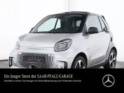 Gebraucht Smart ForTwo Electric Drive Exclusive 60 kW (82 PS) 2024 Bodypanels in cool silver () Cabrio