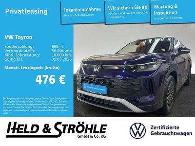 Gebraucht VW Tayron Life 150 PS (110 kW) 2025 Violett SUV