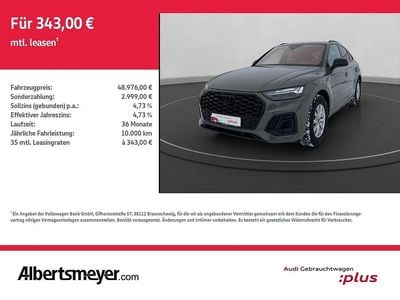 Grau Gebraucht 2025 Audi Q5 Sportback S-Line SUV | 48.976 € (Superpreis)