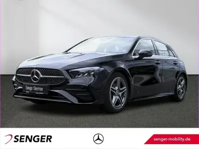 Gebraucht Mercedes A200 AMG 163 PS (119 kW) 2025 Unilack nachtschwarz Limousine