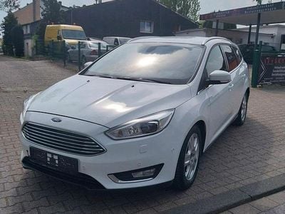Second-hand Ford Focus Titanium 125 CP (91 kW) 2015 Alb Break