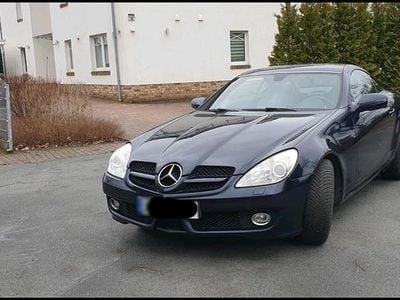 Gebraucht Mercedes SLK200 184 PS (135 kW) 2008 Blau Cabrio