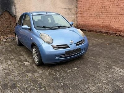 Gebraucht Nissan Micra 54 PS (39 kW) 2005 Blau Kleinwagen