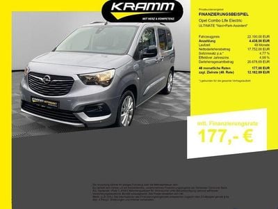 Gebraucht Opel Combo-e Life Ultimate 100 kW (136 PS) 2021 Silber Van / Kleinbus