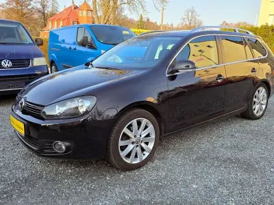 Używany VW Golf VII Highline 122 KM (89 kW) 2013 Czarny Kombi