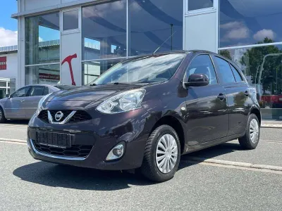 Gebraucht Nissan Micra Visia 80 PS (58 kW) 2015 Violett Kleinwagen