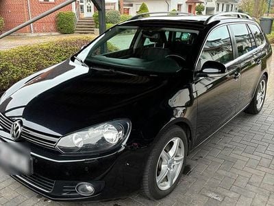 Gebraucht VW Golf VI 140 PS (102 kW) 2010 Schwarz Kleinwagen