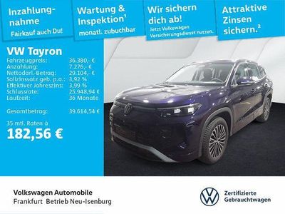 Gebraucht VW Tayron Life 150 PS (110 kW) 2025 Ultra violet metallic (metallic) SUV