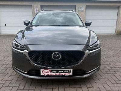 Usado Mazda 6 Exclusive-Line 150 HP (110 kW) 2020 Cinzento Carrinha