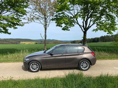 Usata BMW 116 Advantage 136 CV (100 kW) 2012 Marrone Utilitaria