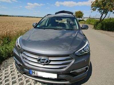 Gebraucht Hyundai Santa Fe 272 PS (200 kW) 2016 Grau metallic SUV