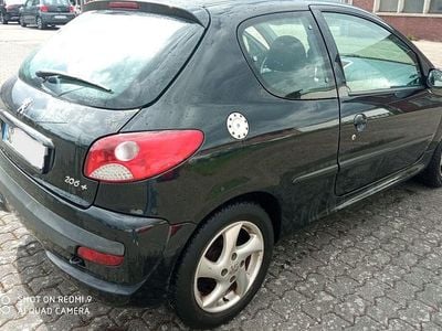 Usata Peugeot 206 75 CV (55 kW) 2010 Nero Berlina