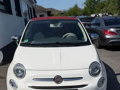 Używany Fiat 500C Pop Star 69 KM (50 kW) 2017 Biały Kabriolet