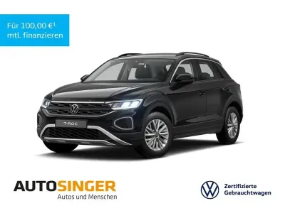 Gebraucht VW T-Roc Life 150 PS (110 kW) 2025 Deep black perleffekt SUV
