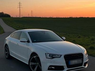 Gebraucht Audi A5 Sportback S-Line 170 PS (125 kW) 2013 Weiß Kleinwagen