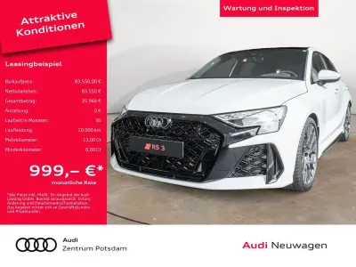 Neu Audi RS3 Sport 400 PS (294 kW) 2026 Arkonaweiss Limousine