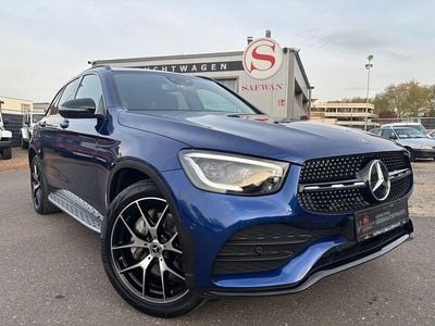 Usata Mercedes GLC200 AMG line 197 CV (144 kW) 2019 Blu SUV