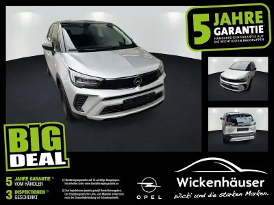 Gebraucht Opel Crossland Elegance 110 PS (80 kW) 2023 Aluminium silb/kristall silb SUV