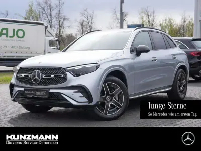 Brugt Mercedes GLC400d AMG 252 HK (185 kW) 2024 Sølv SUV