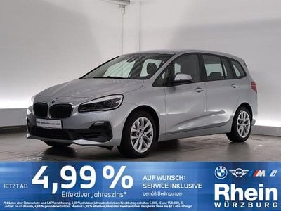 Silber Gebraucht 2021 BMW 218 Gran Tourer Sport Line Van / Kleinbus | 14.840 € (Guter Preis)