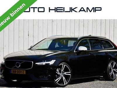 Second-hand Volvo V90 R-Design 150 CP (110 kW) 2017 Negru Break