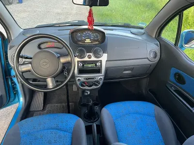 Usata Chevrolet Matiz 52 CV (38 kW) 2007 Blu Utilitaria